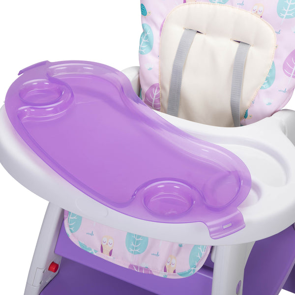 English Elm Convertible Purple High Chair for Babies to 6Y | Adjustable Recline, Removable Tray & Safety Belt W2181P147619
