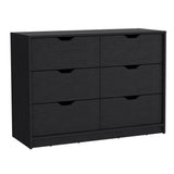 English Elm Bennett 2 Piece Bedroom Set, Nightstand + Dresser, Black