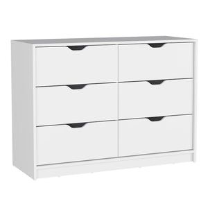 English Elm Bennett White 2-Piece Bedroom Set with Dresser & Nightstand, Smooth-Glide Drawers, Elegant Storage B092S00191