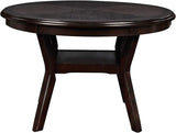 English Elm 5-Piece Dining Set, Ebony