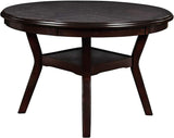 English Elm 5-Piece Dining Set, Ebony