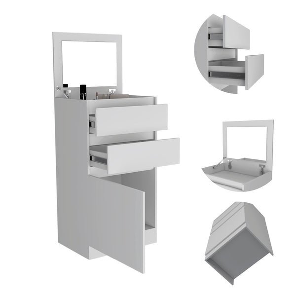 English Elm Cambridge Three Drawers Dresser with Wenge Finish, Engineered Wood, Space-Saving Design & Easy Assembly Multicolor 36 L x 20 W x 7 H B128P148680