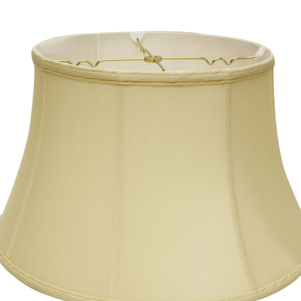 English Elm Slant Drum Shantung Fabric Lampshade Softback Washer Fitter for Ambient Living Room Glow B075101421