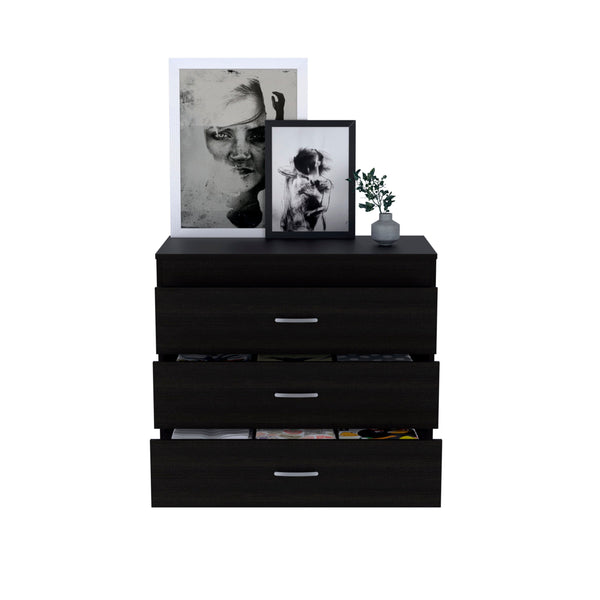 English Elm California Drawer Dresser - Four Spacious Drawers, Stylish Multicolor Finish For Modern Spaces B128P148679