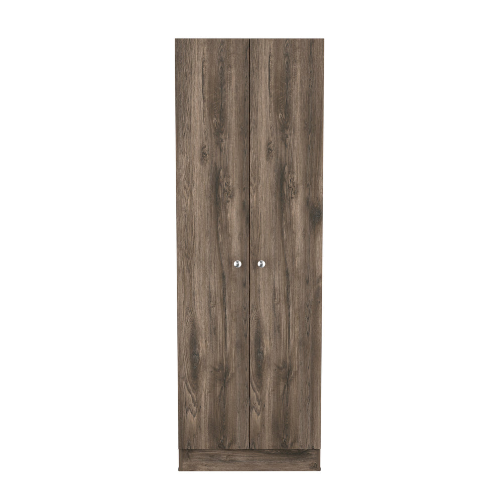 English Elm Virginia Multicolor Double Door Storage Cabinet with 5 Shelves, 70.8"H x 23.6"W x 11.8"D, Engineered Wood Durable Design B128P148835
