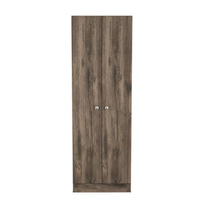 English Elm Virginia Multicolor Double Door Storage Cabinet with 5 Shelves, 70.8"H x 23.6"W x 11.8"D, Engineered Wood Durable Design B128P148835