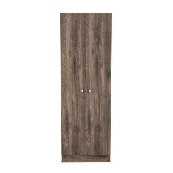 English Elm Virginia Multicolor Double Door Storage Cabinet with 5 Shelves, 70.8"H x 23.6"W x 11.8"D, Engineered Wood Durable Design B128P148835