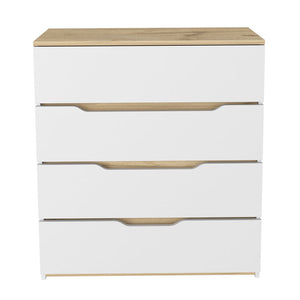 English Elm California Drawer Dresser - Four Spacious Drawers, Stylish Multicolor Finish For Modern Spaces B128P148679