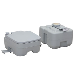 English Elm Portable Toilet with 5.3 Gallon Waste Tank Hdpe Camping Porta Potty Carry Bag W2181P148123