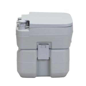 English Elm Portable Toilet with 5.3 Gallon Waste Tank Hdpe Camping Porta Potty Carry Bag W2181P148123