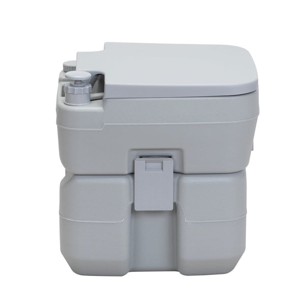 English Elm Portable Toilet with 5.3 Gallon Waste Tank Hdpe Camping Porta Potty Carry Bag W2181P148123