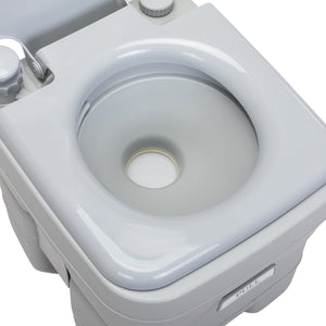 English Elm Portable Toilet with 5.3 Gallon Waste Tank Hdpe Camping Porta Potty Carry Bag W2181P148123