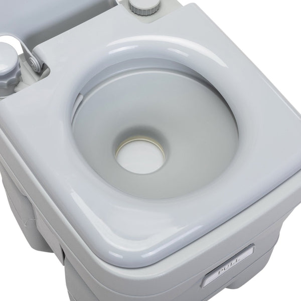 English Elm Portable Toilet with 5.3 Gallon Waste Tank Hdpe Camping Porta Potty Carry Bag W2181P148123