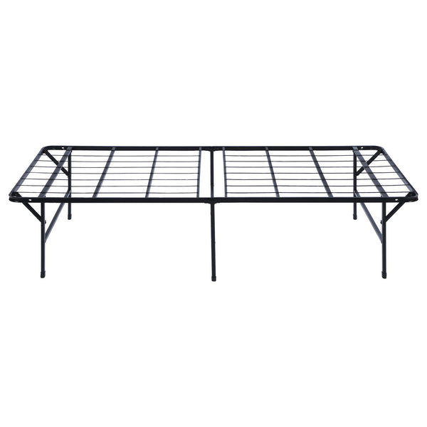 English Elm Black Twin XL Platform Bed Frame 16" High Heavy-Gauge Steel Support 750lb Capacity Rugged Design Comfortable Secure Sleep B062P145638