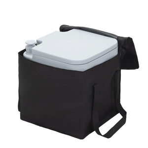 English Elm Portable Toilet with 5.3 Gallon Waste Tank Hdpe Camping Porta Potty Carry Bag W2181P148123