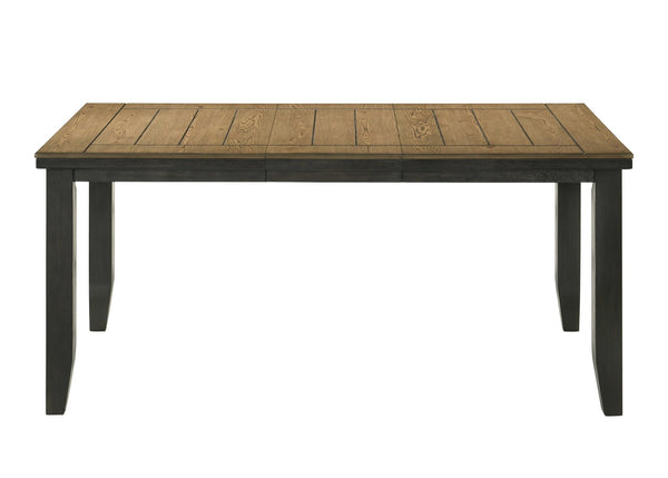 English Elm Contemporary Solid Wood Counter Height Dining Set with Extendable Table and Tufted Bench B011S00794