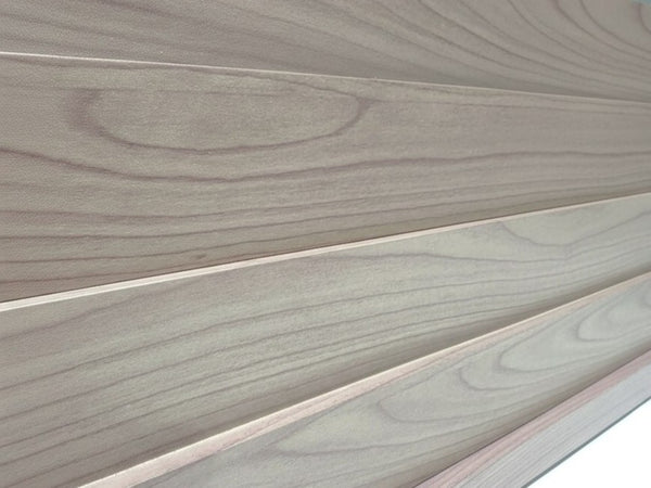 English Elm Rectanglar Aluminum Ridge Box Planter Ash Brown Powder Coat Patio Deck Herb Garden B2755P462210