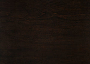 English Elm Contemporary Niles Two-Drawer Nightstand in White & Cherry with Brushed Gold Trim and Elegant Routed Panels B011P149132