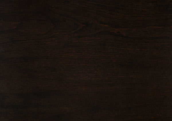 English Elm Contemporary Niles Two-Drawer Nightstand in White & Cherry with Brushed Gold Trim and Elegant Routed Panels B011P149132