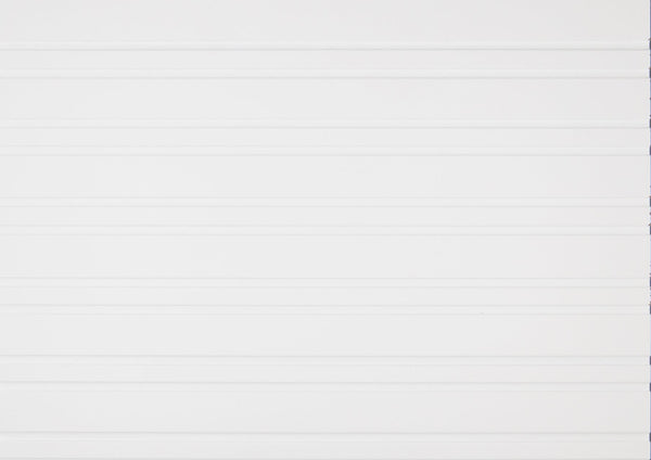 English Elm Contemporary Niles Two-Drawer Nightstand in White & Cherry with Brushed Gold Trim and Elegant Routed Panels B011P149132