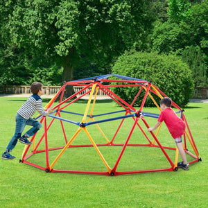 English Elm Children Outdoor Dome Climber Galvanized Steel Frame Backyard Play Structure 439 Lb W2181P149196