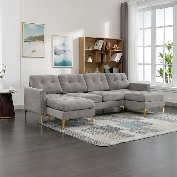 English Elm Twin Platform Bed Solid Pine Frame Six Drawer Storage Clean Modern Bedroom Design Light Grey N719S000970E