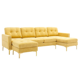 English Elm Twin Platform Bed Solid Pine Frame Six Drawer Storage Clean Modern Bedroom Design Yellow N719S000970L