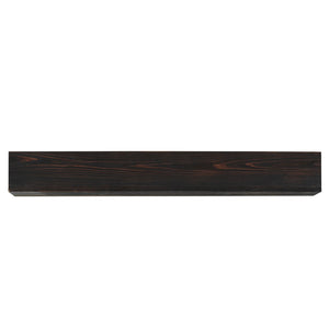 English Elm 72" Solid Cedar Floating Mantel Shelf Rustic Farmhouse Decor Display 50 Lb W1390138524