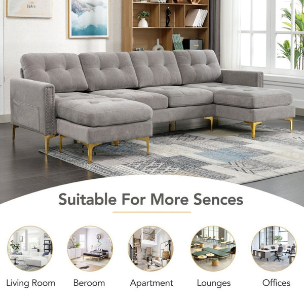 English Elm Twin Platform Bed Solid Pine Frame Six Drawer Storage Clean Modern Bedroom Design Light Grey N719S000970E
