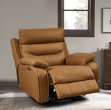 Liyasi Dual Okin Motor Rocking and 240 Degree Swivel Single Sofa Seat Recliner Chair Infinite Position , Head Rest with Power Function