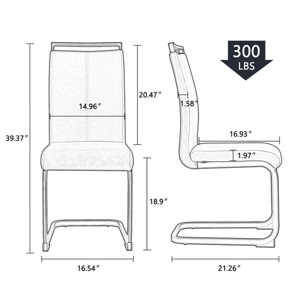 English Elm 1 Elegant Glass Dining Set With 4 Black Chairs - Modern Tempered Glass Table & Gold-Plated Bracket W1151S04202
