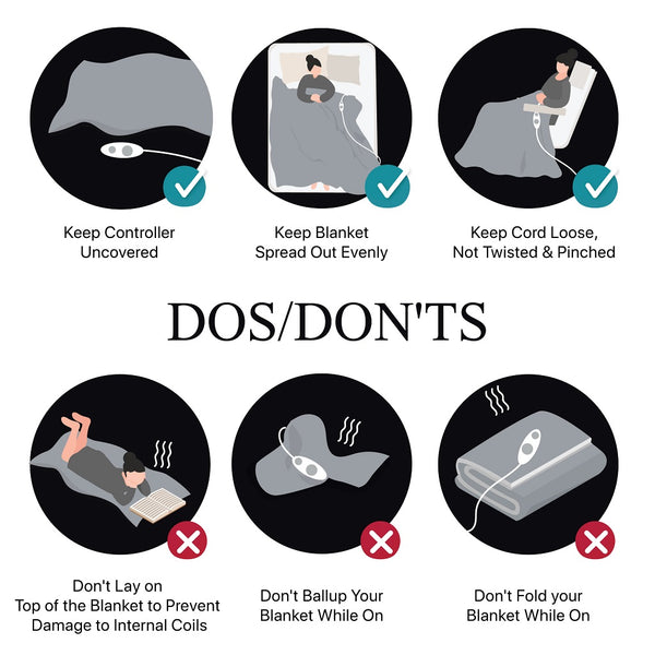 English Elm Heated Blanket - Beautyrest Electric Micro Fleece With Custom Heat, Safe Tech & Cozy Comfort Features B03595498