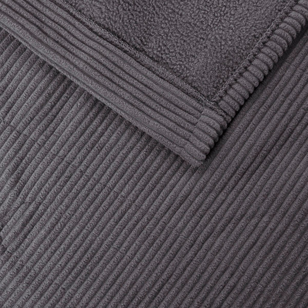 English Elm Heated Blanket - Luxurious Micro Fleece Electric Blanket With Customizable Heat & Safety Features B03595499