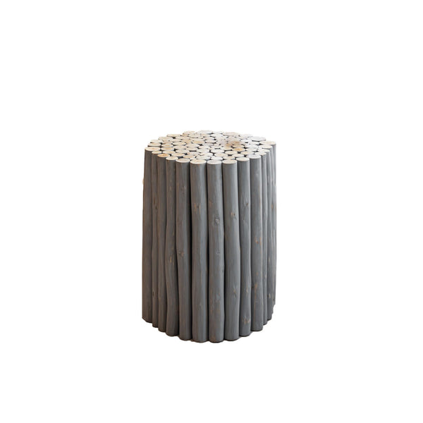 English Elm ET1009-16 Stylish Wood End Table with Modern-Contemporary Design, Elegant Finish and Durable Craftsmanship Grey B009140749