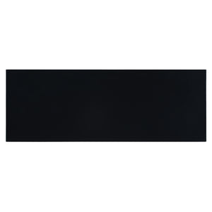 English Elm 4pc Counter Height Dining Set with Built-In USB & Outlets, Drawer Table and 3 Cushioned Stools Black 69.25 L x 30.25 W x 8.5 H B011P151854