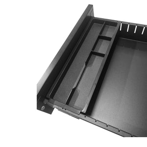 English Elm 3 Drawer Mobile File Cabinet With Lock - Secure Metal Organizer For Home Office, Fully Assembled! T2398P152001