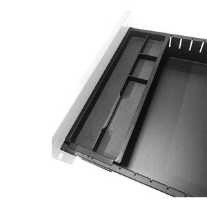 English Elm 3 Drawer Mobile File Cabinet With Lock - Compact Metal Organizer For Home Office, Fully Assembled White T2398P152000