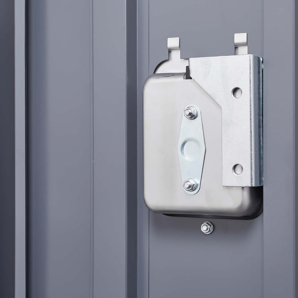 English Elm 3 Door 72"H metal lockers with locks — durable steel storage cabinet for gym, office, school security and organization T2398P151995