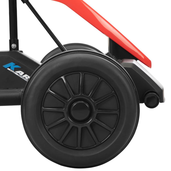 English Elm 24v Electric Kids Go Kart Dual Motor Drift Racer with Safety Gear Included W2181P152212