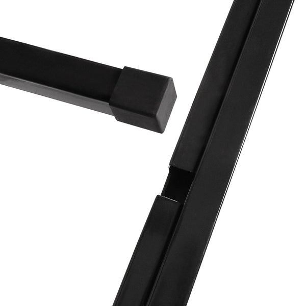 English Elm Twin Metal Bunk Bed Twin over Twin Sturdy Guardrail Ladder Space-Saving High Bottom 36" PlayFriendly W84034154