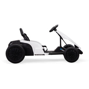 English Elm 24v Electric Kids Go Kart Dual Motor Drift Racer with Safety Gear Included W2181P152214