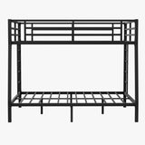 Hearth and Haven Metal Full Xl Over Queen Bunk Bed For Teens and Adults, Space-Saving/Noise Reduced/No Box Spring Needed, Old Sku W1307S00015(Expect Arrive Date 2024/3/24) W1307S00020