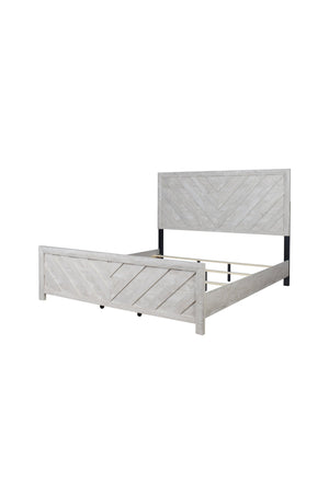 English Elm DENVER King 5PC Bedroom Set – Modern Solid & Manufactured Wood, Ample Storage, Sleek Contemporary Design B009S02007