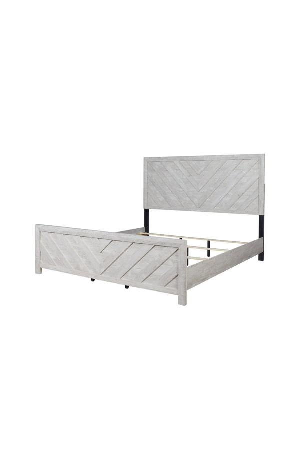 English Elm DENVER King 5PC Bedroom Set – Modern Solid & Manufactured Wood, Ample Storage, Sleek Contemporary Design B009S02007