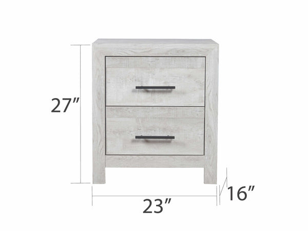 English Elm DENVER King 5PC Bedroom Set – Modern Solid & Manufactured Wood, Ample Storage, Sleek Contemporary Design B009S02007