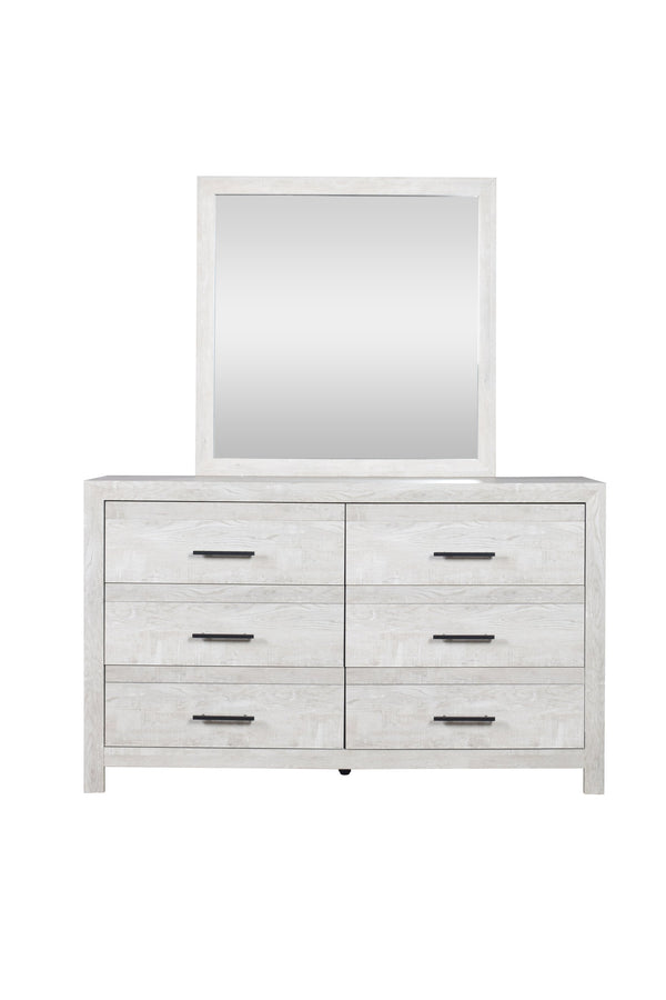 English Elm DENVER King 5PC Bedroom Set – Modern Solid & Manufactured Wood, Ample Storage, Sleek Contemporary Design B009S02007