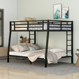 Metal Full Xl Over Queen Bunk Bed For Teens and Adults, Space-Saving/Noise Reduced/No Box Spring Needed, Old Sku W1307S00015(Expect Arrive Date 2024/3/24)