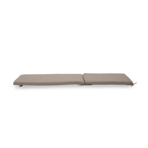 English Elm Christopher Knight Home® - CAPE coral lounge cushion set, Khaki Resin Chaise Lounge 77.5"x25.2" x2" Removable Covers & Ties 57592.00CUSHMP1