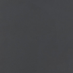 English Elm Grey Adjustable Bar Stool with Chrome Base, Faux Leather Open Back, Height-Adjustable Comfort Seat B062P153487