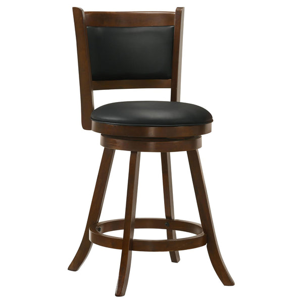 English Elm Chestnut Swivel Stool Set Of 2 – Stylish, Comfortable, And Versatile For Modern Or Classic Interiors B062P153512